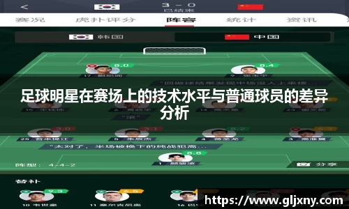 足球明星在赛场上的技术水平与普通球员的差异分析